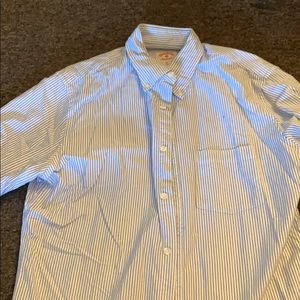 Brooks Brothers Blue and White Stripped Shirt